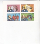 Stamps Equatorial Guinea -  ROWLAND HILL (LONDON 1980)