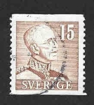 Stamps : Europe : Sweden :  302A - Gustavo V de Suecia