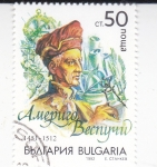 Sellos del Mundo : Europe : Bulgaria : Américo Vespucio