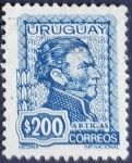 Sellos de America - Uruguay -  General Artigas