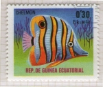 Stamps Equatorial Guinea -  67  Chelmon