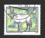 Sellos de Europa - Alemania -  2116 - Órix Árabe (DDR)