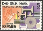 Sellos de Europa - Espaa -  2563 - España exporta productos siderúrgicos