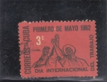 Stamps Cuba -  DÍA INTERNACIONAL DEL TRABAJO