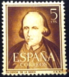 Sellos de Europa - Espaa -  ESPAÑA 1950 Literatos