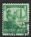 Stamps Cuba -  356 - Industria Tabaquera