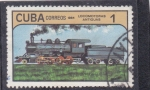 Stamps Cuba -  locomotora antigua