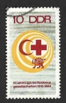 Sellos de Europa - Alemania -  1099 - L Aniversario de las Ligas de Sociedades de la Cruz Roja (DDR) 