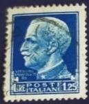 Stamps Italy -  V. Emanuele