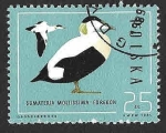 Stamps Poland -  2702 - Eider Común