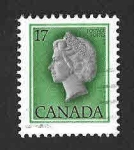 Sellos de America - Canad� -  789 - Isabel II de Reino Unido