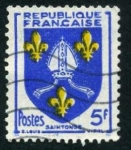 Sellos de Europa - Francia -  Escudo - Saintonse