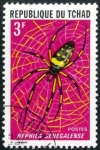 Sellos de Africa - Chad -  Araña