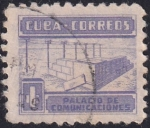 Stamps : America : Cuba :  Palacio de comunicaciones