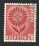 Stamps Switzerland -  438 - Flor (EUROPA CEPT)