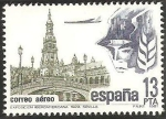 Sellos de Europa - Espaa -  2635 - Exposición Iberoamericana de 1929, Plaza de España en Sevilla