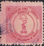 Stamps : America : Cuba :  Congreso Panamericano de Farmacia