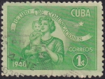 Stamps : America : Cuba :  Madre e hijo