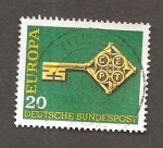 Stamps Germany -  INTERCAMBIO