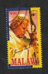 Stamps Malawi -  Papa Juan Pablo II