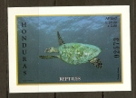 Stamps Honduras -   REPTILES.  HODURAS  EXFILHON  98     
