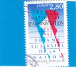 Stamps France -  50 aniversario eSCUELA nACIONAL DE aDMINISTRACIÓN