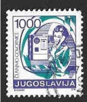 Sellos de Europa - Yugoslavia -  1810 - Servicio Postal