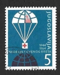 Sellos de Europa - Yugoslavia -  RA29 - Cruz Roja