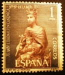 Sellos de Europa - Espaa -  ESPAÑA 1963  LXXV Aniversario de la coronación de Nº Sª de la Merced