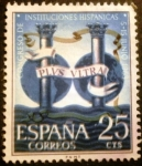 Sellos de Europa - Espaa -  ESPAÑA 1963 Congreso de Instituciones Hispánicas