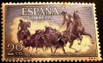 Stamps Spain -  ESPAÑA 1960 Fiesta Nacional. Tauromaquia