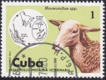 Stamps : America : Cuba :  desarrollo medicina veterinaria