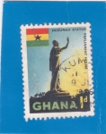 Sellos de Africa - Ghana -  ESTATUA