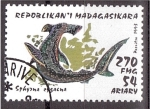 Stamps Madagascar -  serie- Tiburones