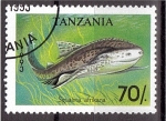 Sellos de Africa - Tanzania -  serie- Tiburones