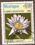 Sellos del Mundo : America : Nicaragua : Flores  acuáticas