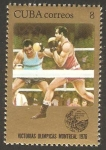 Stamps Cuba -  victorias olimpicas en montreal 76, boxeo