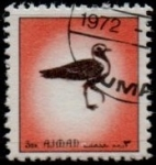 Stamps United Arab Emirates -  aves