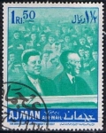 Stamps United Arab Emirates -  John F. Kennedy