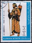 Stamps United Arab Emirates -  Les Inmorteles-Persia XVIIºS