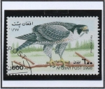 Stamps Afghanistan -  Alcon Peregrino