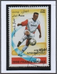 Stamps Afghanistan -  Futbol (Jugadas)