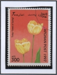 Stamps Afghanistan -  Jewel of spring