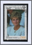 Stamps Afghanistan -  Pricesa Diana