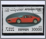 Stamps Afghanistan -  Ferrari : GTO