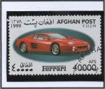 Stamps Afghanistan -  Ferrari : F 512 M