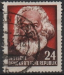 Stamps Germany -  Karl Marx