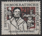 Stamps Germany -  Friedrich Froebel