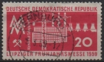 Stamps Germany -  Leipzig Constuccion