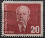 Stamps Germany -  Pres. Wilhelm Pieck